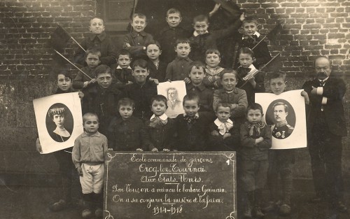 Orcq .be - Photos de classe d'Orcq - école des garçons 1919