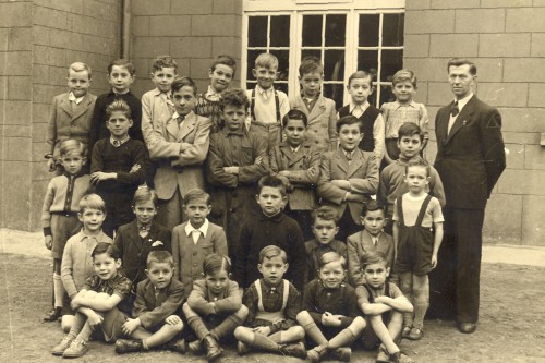 Orcq .be - Photos de classe d'Orcq - école des garçons 1954