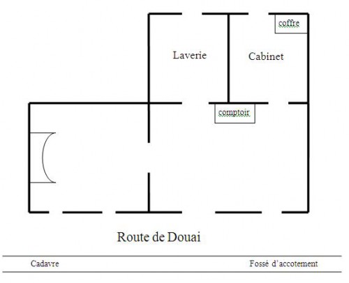 Plan de la maison Maertens